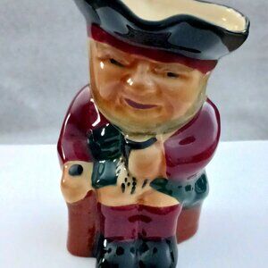 Roy Kirkham 1981 Series Toby Jug Thief, Staffordshire England